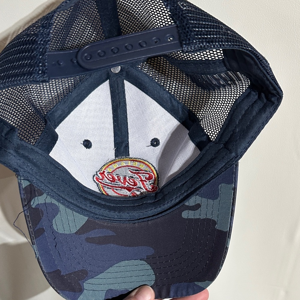 Indiana Fever Navy Camo Mesh Trucker Hat - Picture 3 of 6
